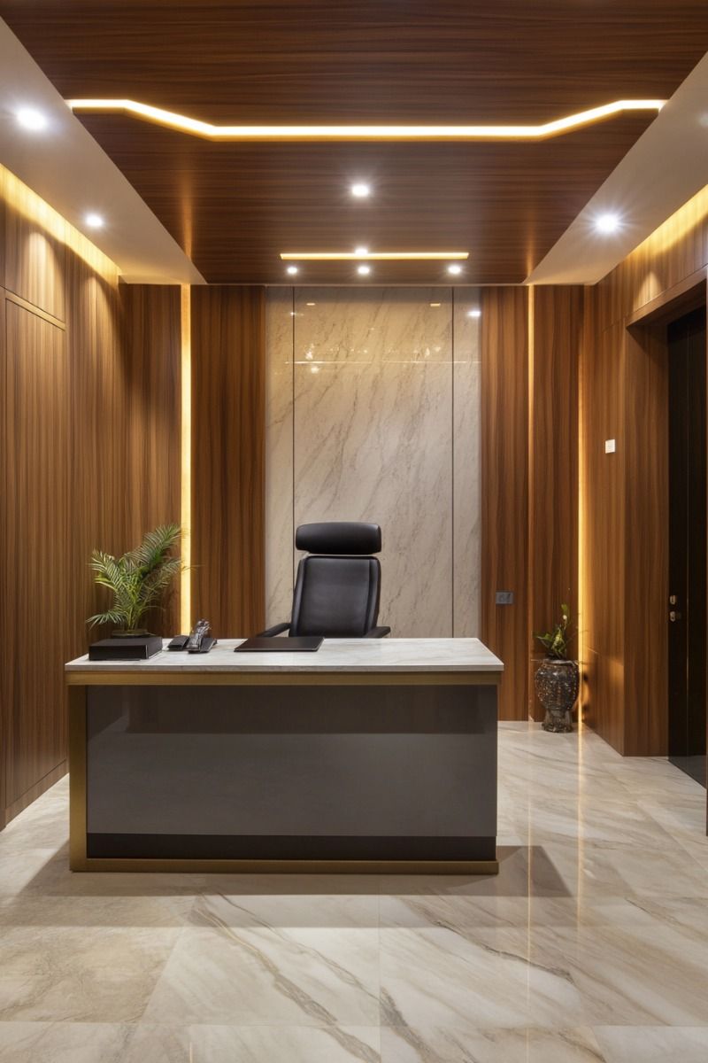 Luxury Executive Suite featuring Integrated Cove Lighting & Executive Chandelier #95